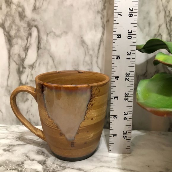 Sango Splash brown mugs set (3) - Picture 4 of 5